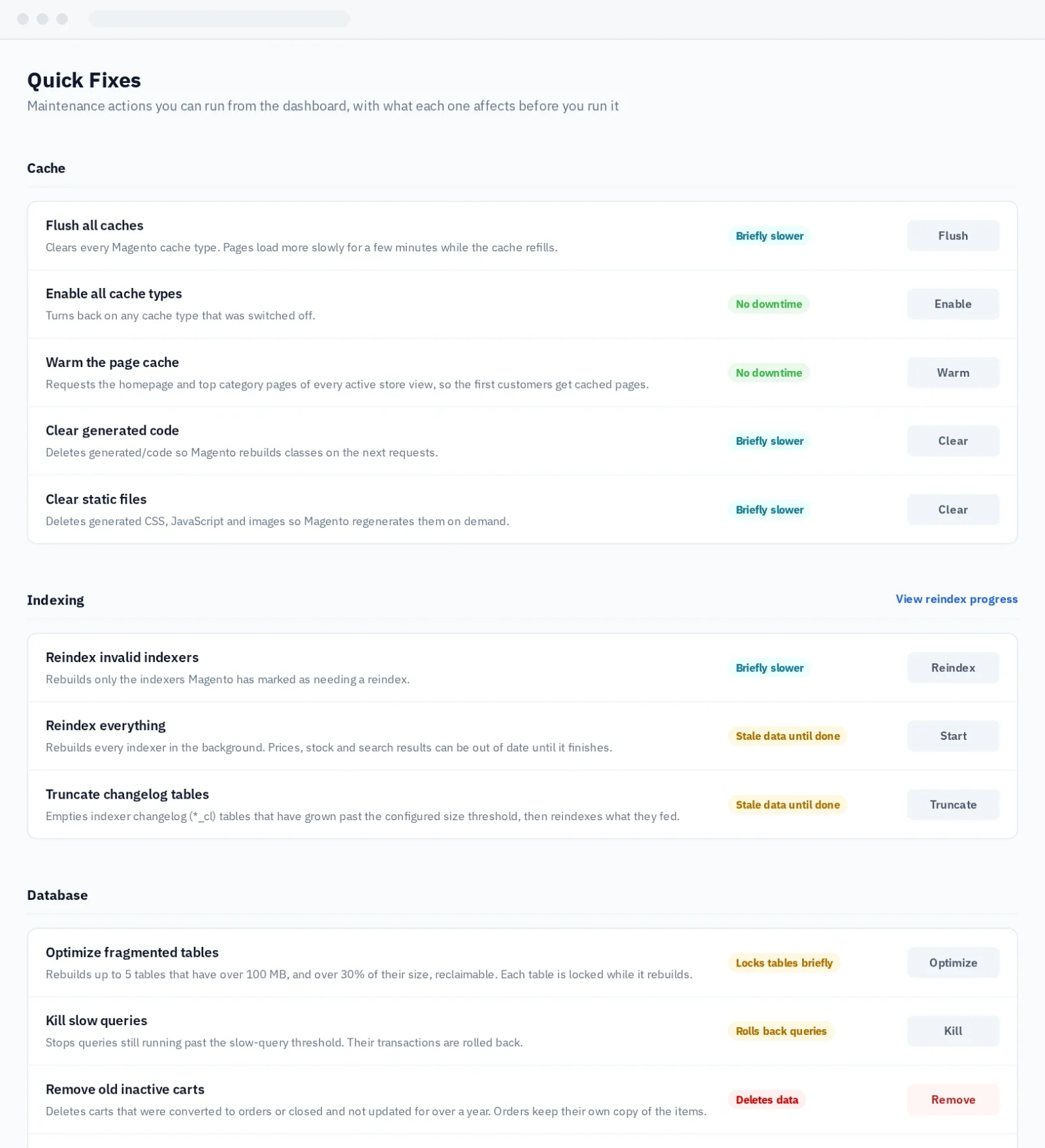 MageMonitor Quick Fixes